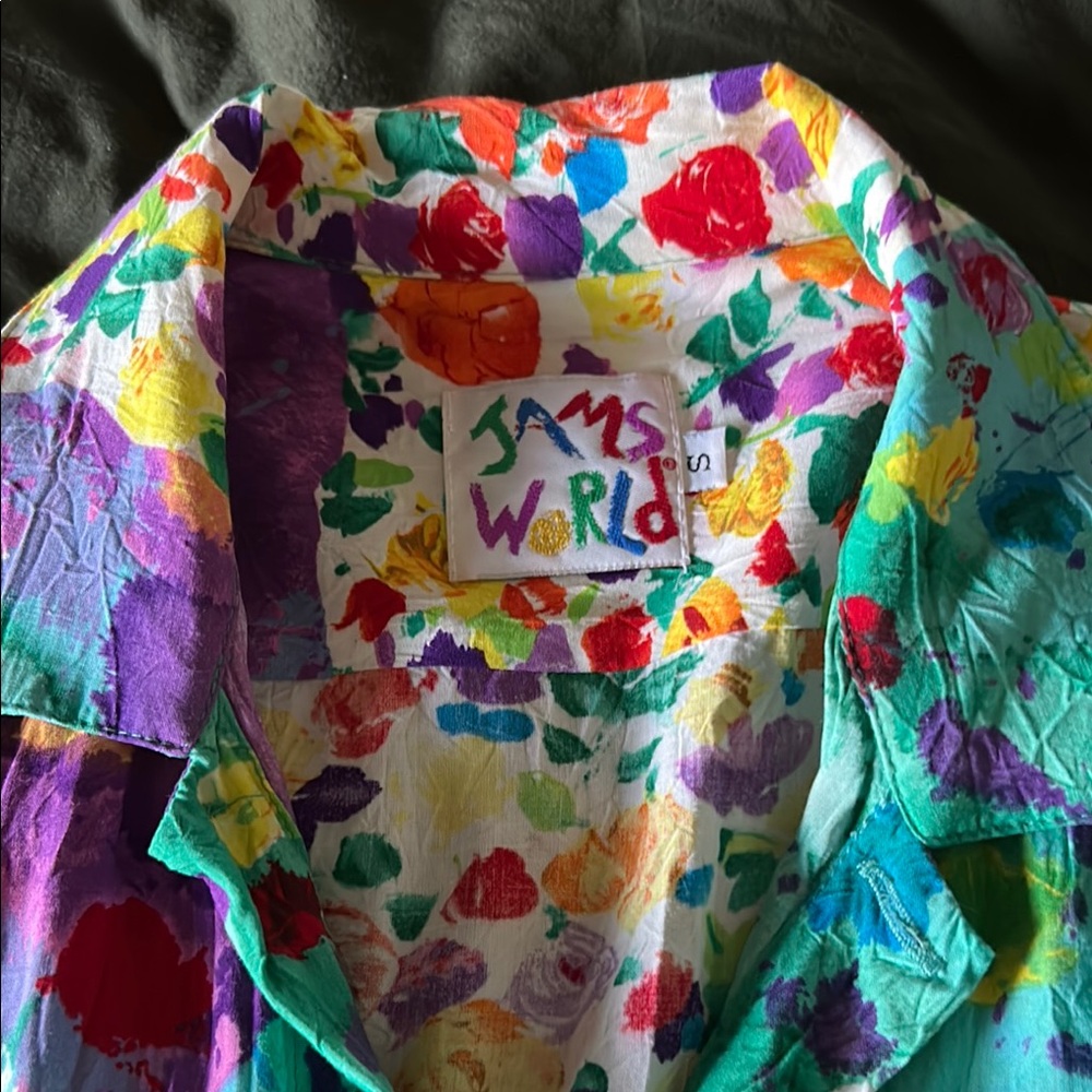 Jams World Colorful Floral Shirt